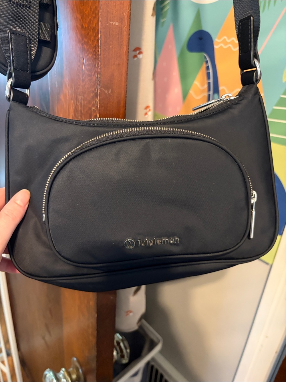 lululemon athletica Black Crossbody Shoulder Bag - Picture 2 of 6